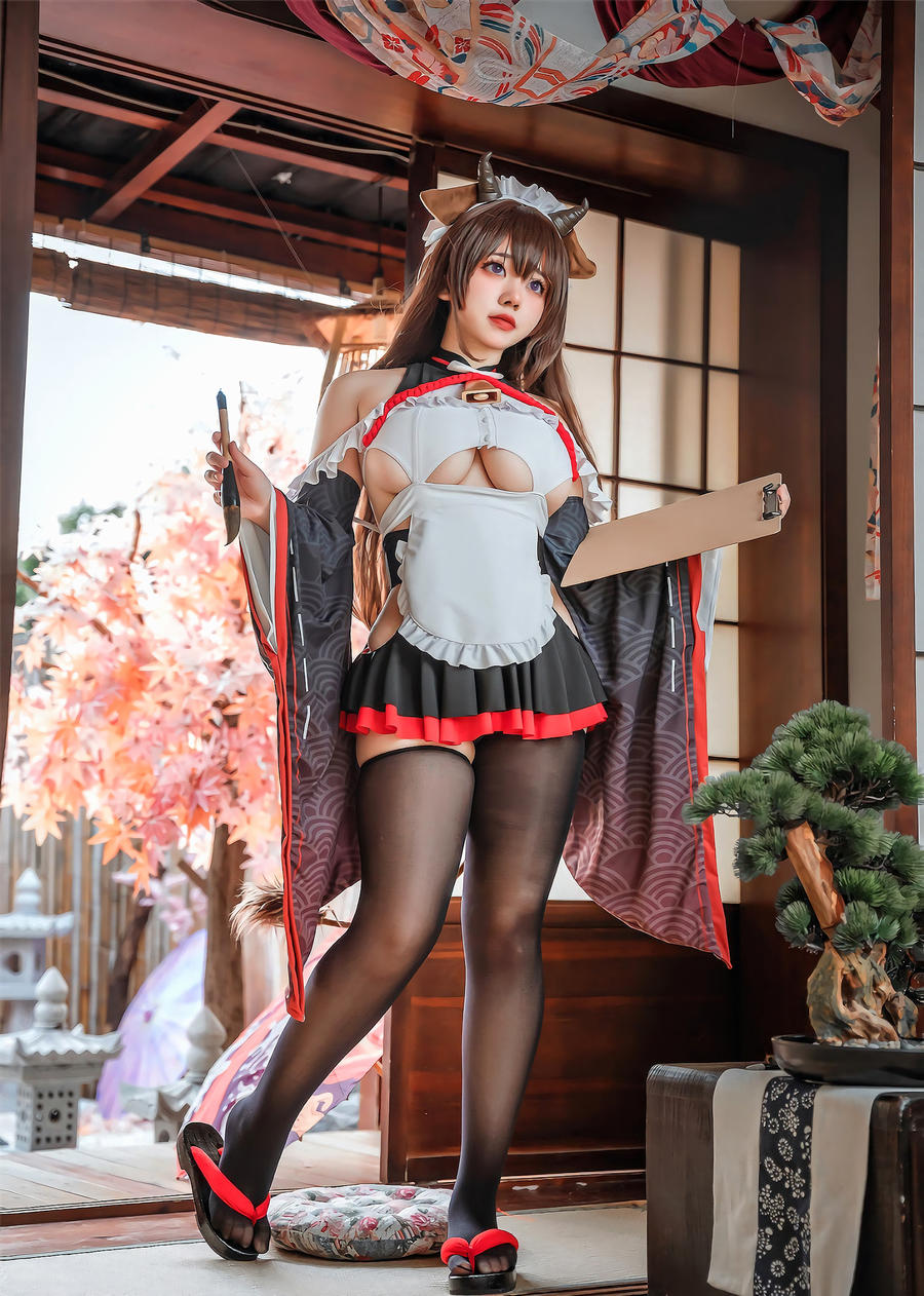 啊日日Ganlory No.020 – 碧蓝航线 迷糊女仆 [40P 1V]-道友图库