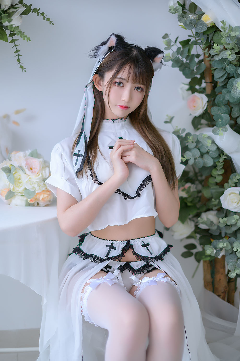 鳗鱼霏儿 No.048-猫耳娘 第三套 [12P]-道友图库