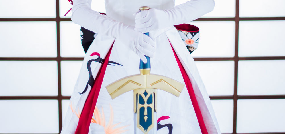 鳗鱼霏儿 No.002-King of Knight 和风礼服 [18P]-道友图库