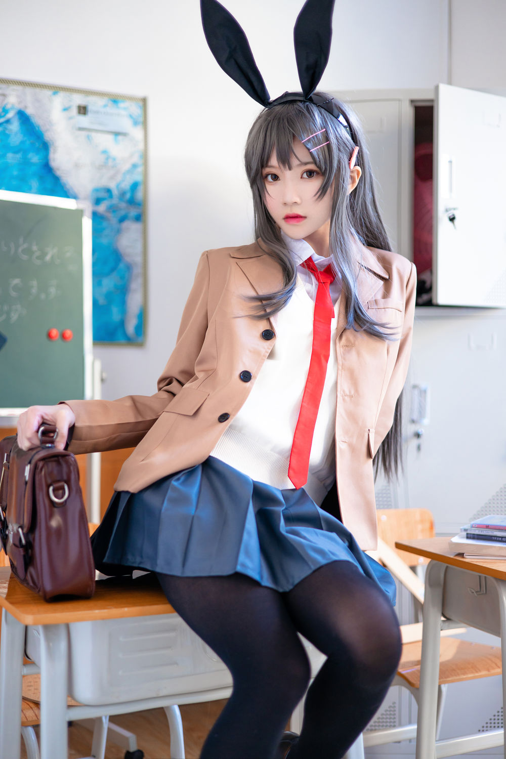 桜桃喵 No.162-麻衣制服 [52P]-道友图库