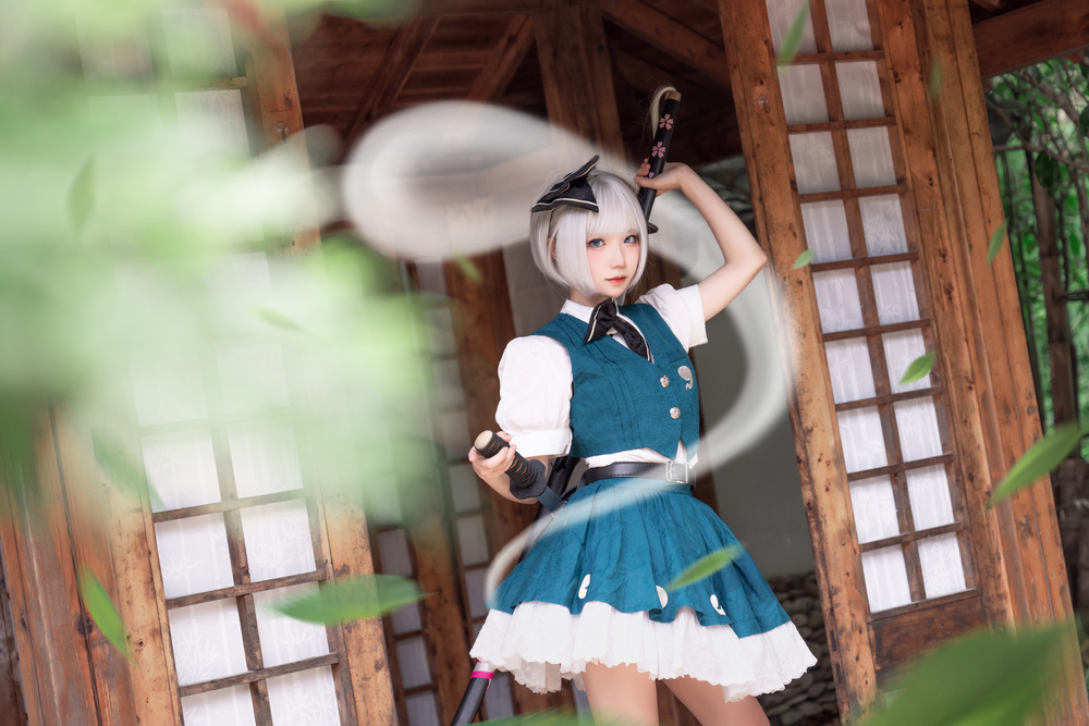 花柒Hana No.024-魂魄妖梦cos夏版 [15P]-道友图库