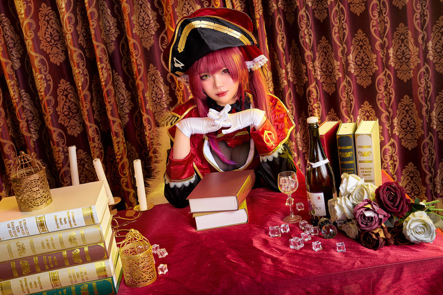 ZinieQ No.088 – Hololive Marine Houshou [34P 8V]-道友图库