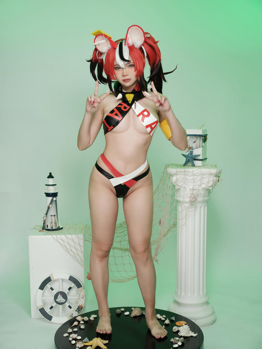 ZinieQ No.005 – Hakos Baelz Pole Dancing [38P 2V]-道友图库