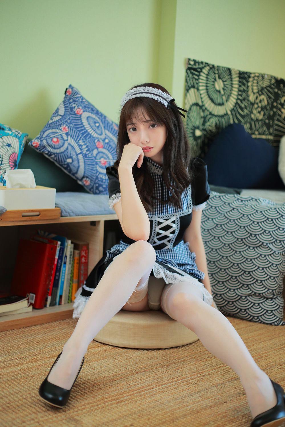 雯妹不讲道理 No.016-女仆写真 [17P]-道友图库