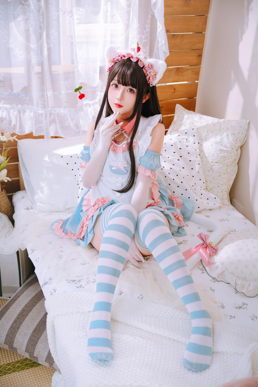 椎名莜(日奈娇) No.131 – 兔尾女仆 [82P]-道友图库