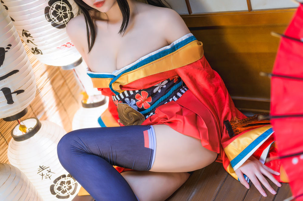 momoko葵葵 No.023-真爱 大凤本子 4套 – 和服 [19P]-道友图库