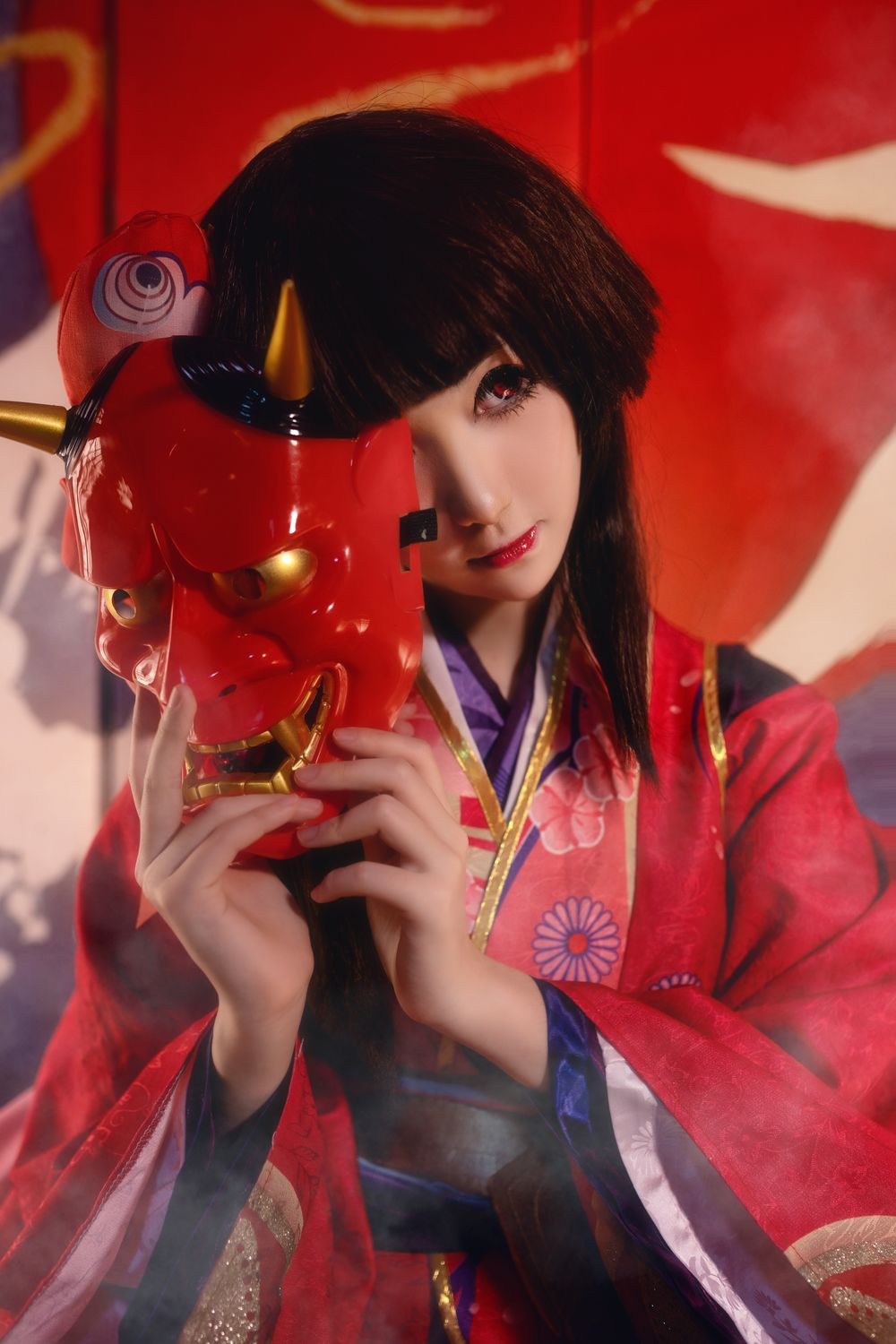 南桃Momoko No.041-神乐和服 [13P]-道友图库