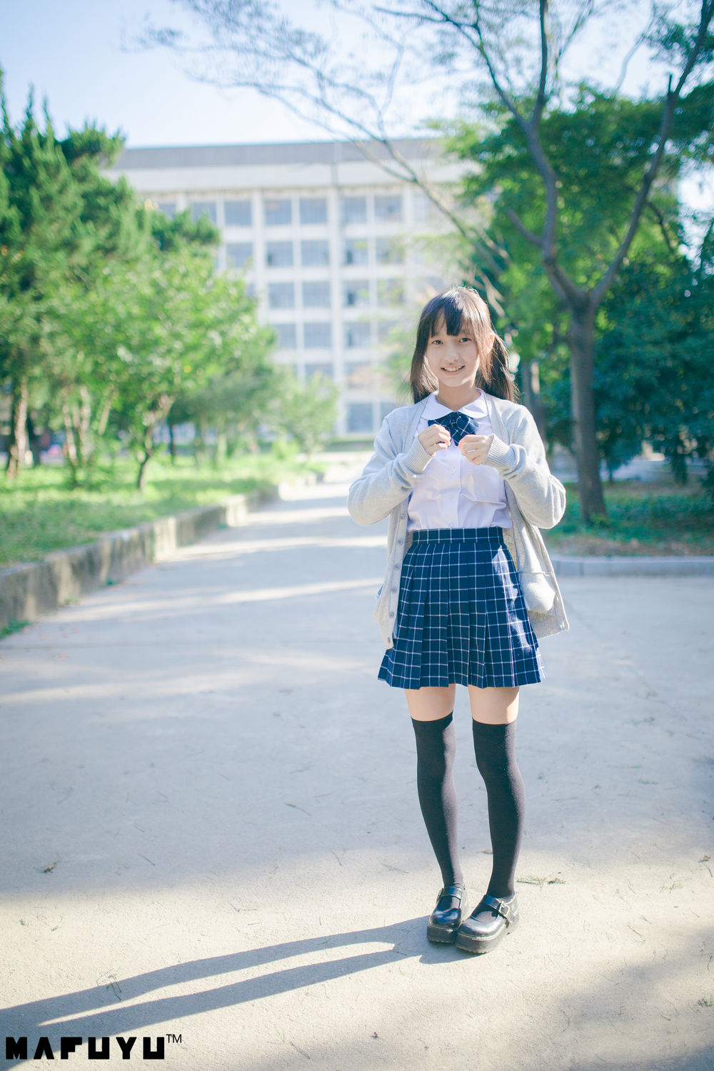 神楽坂真冬 No.001-JK系列 – JK1 [79P]-道友图库