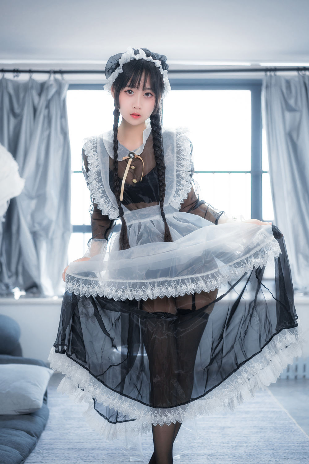 萌芽儿o0 No.009-透明女仆 [27P]-道友图库