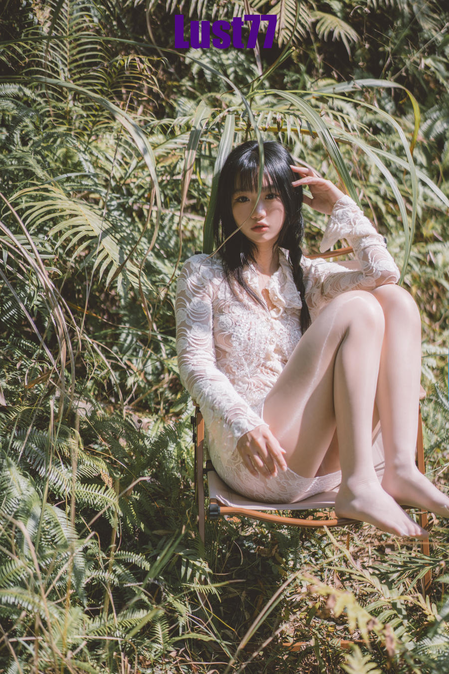柒柒要乖哦 No.025-夏树繁花 [64P 1V]-道友图库