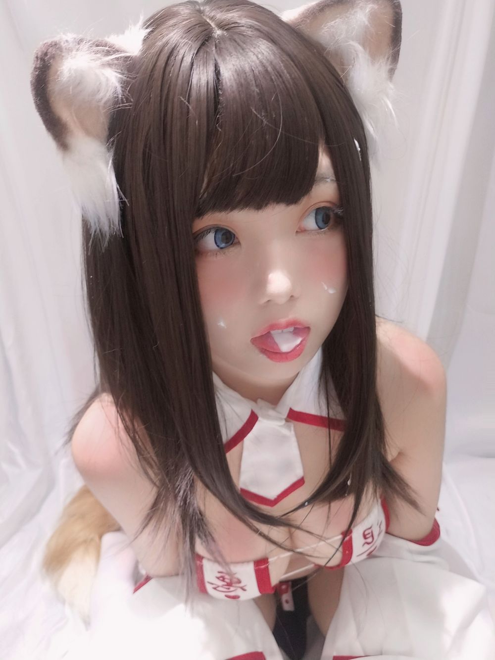 蜜汁猫裘 No.042-巫女小狐狸 [22P]-道友图库