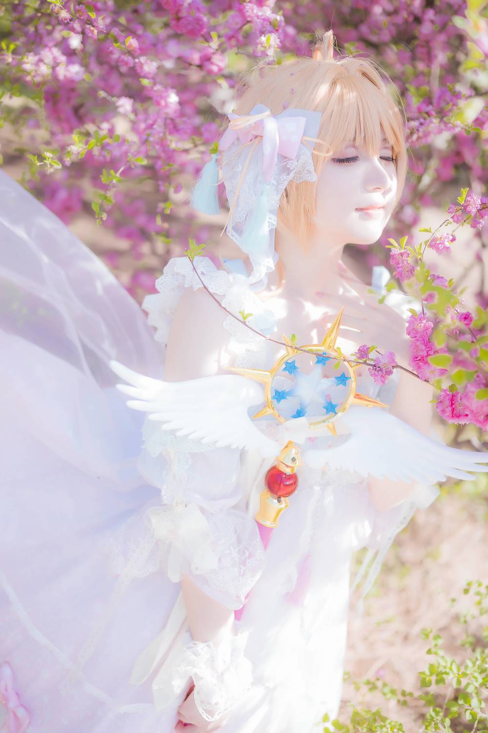 渊秧 No.002-魔卡少女樱 木之本樱 中华风洋装 [10P]-道友图库