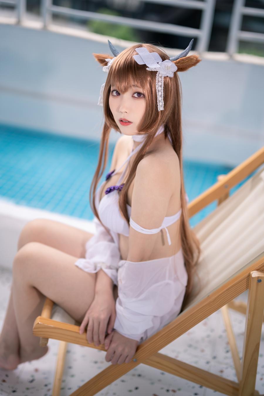 汪知子 No.014-樫野泳装 [33P]-道友图库