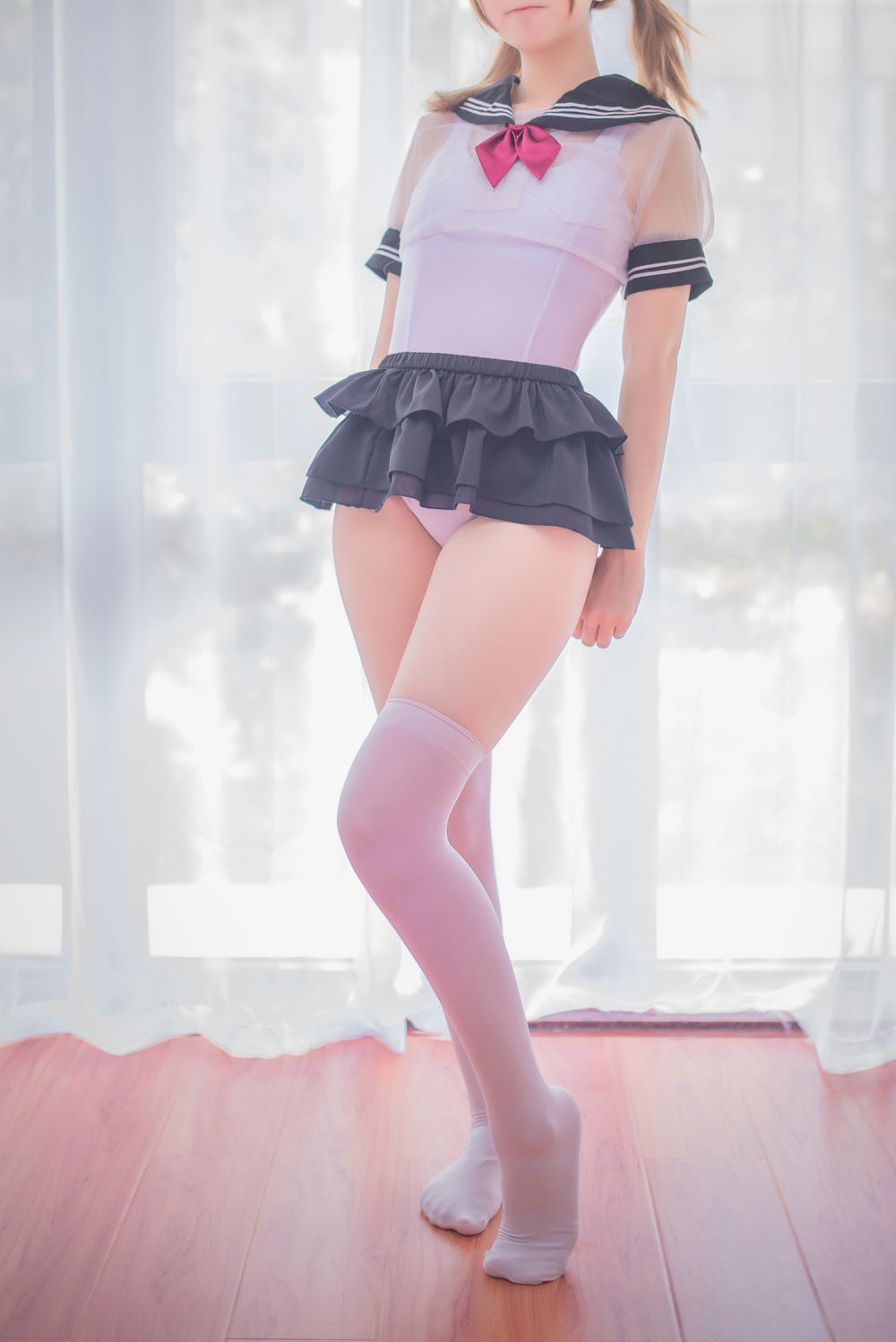 白金Saki[ No.007-学生制服 [17P]-道友图库
