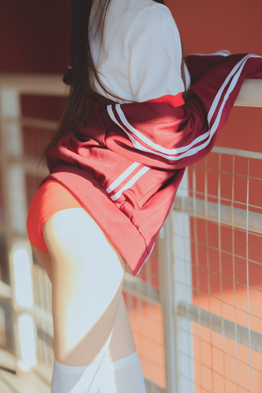 桜桃喵 No.029-红色体操服 [44P]-道友图库