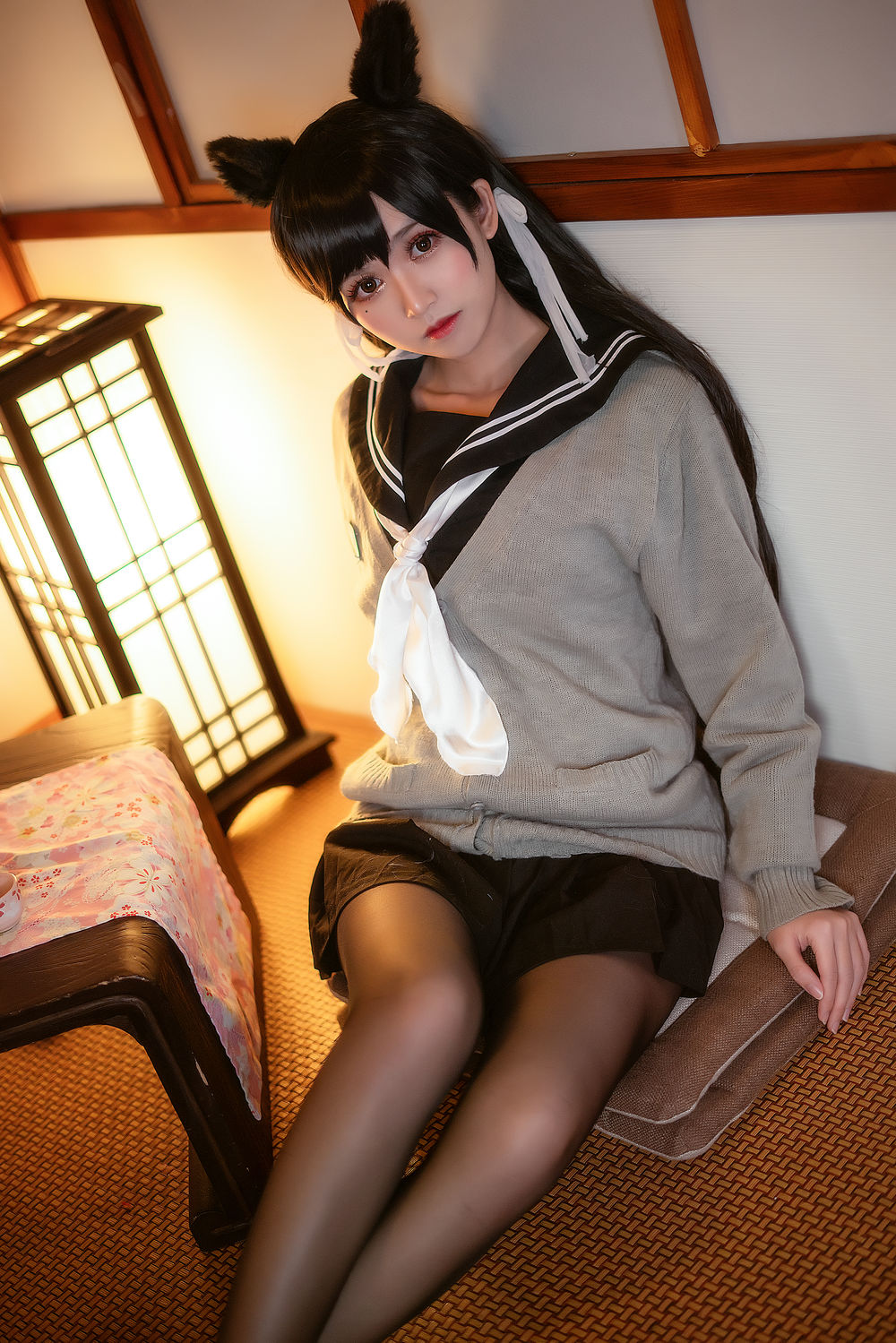 鳗鱼霏儿 No.012-碧蓝航线 校服 [14P]-道友图库