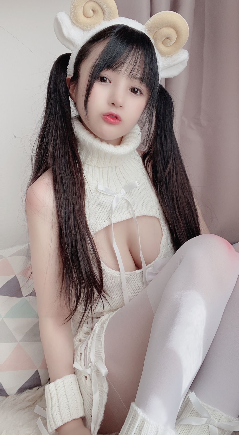 桜井宁宁(宁宁子同学) No.005-绵羊少女 [36P]-道友图库