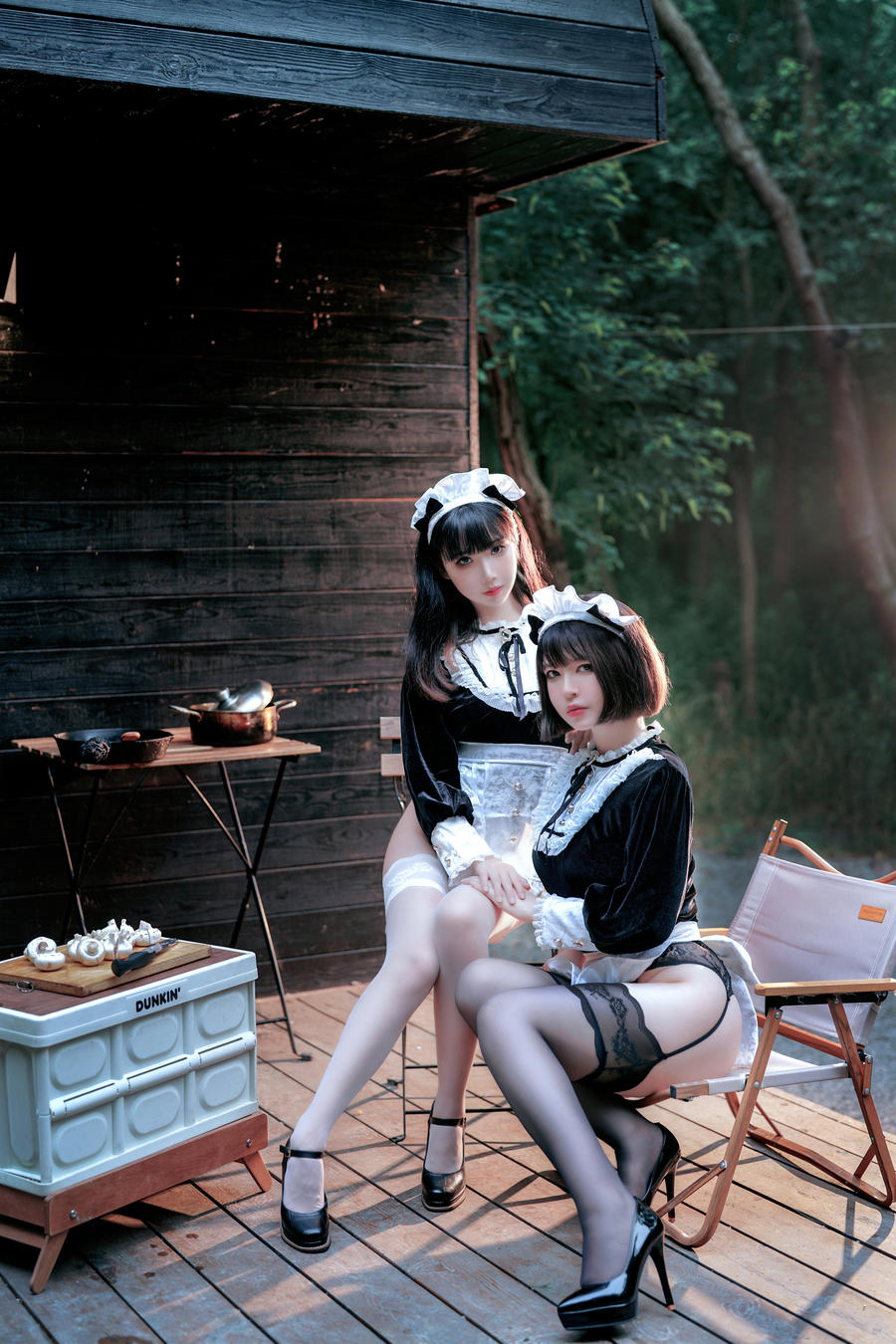 面饼仙儿 No.135 – 女仆姐妹 (&半半子BANBANKO) [74P]-道友图库