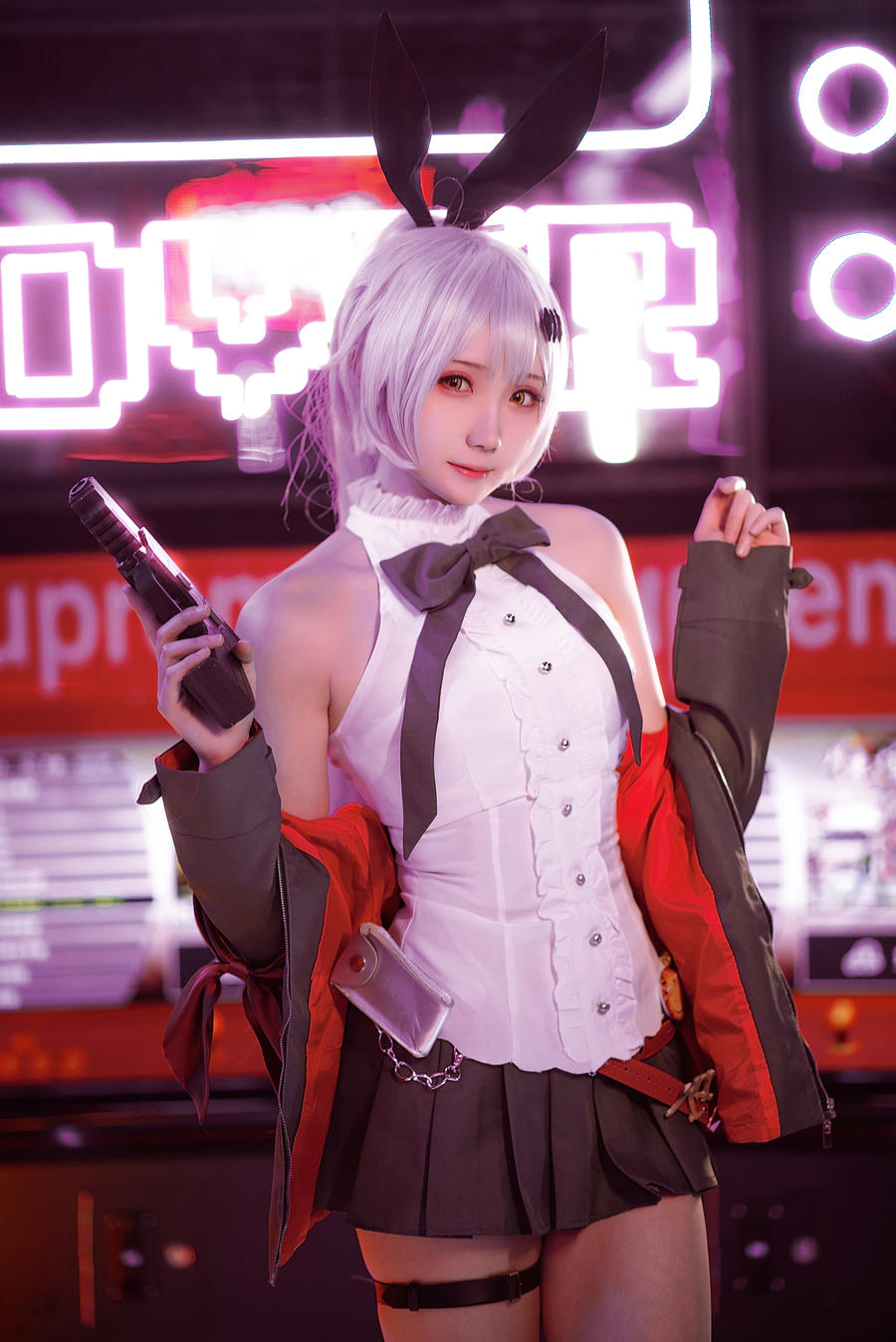 瓜希酱 No.055-少女前线 FN-57 Five-seveN [22P]-道友图库