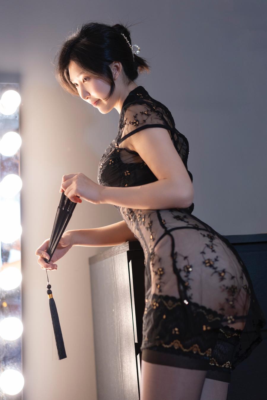 抖娘-利世 No.173 – 玄扇 [66P 1V]-道友图库