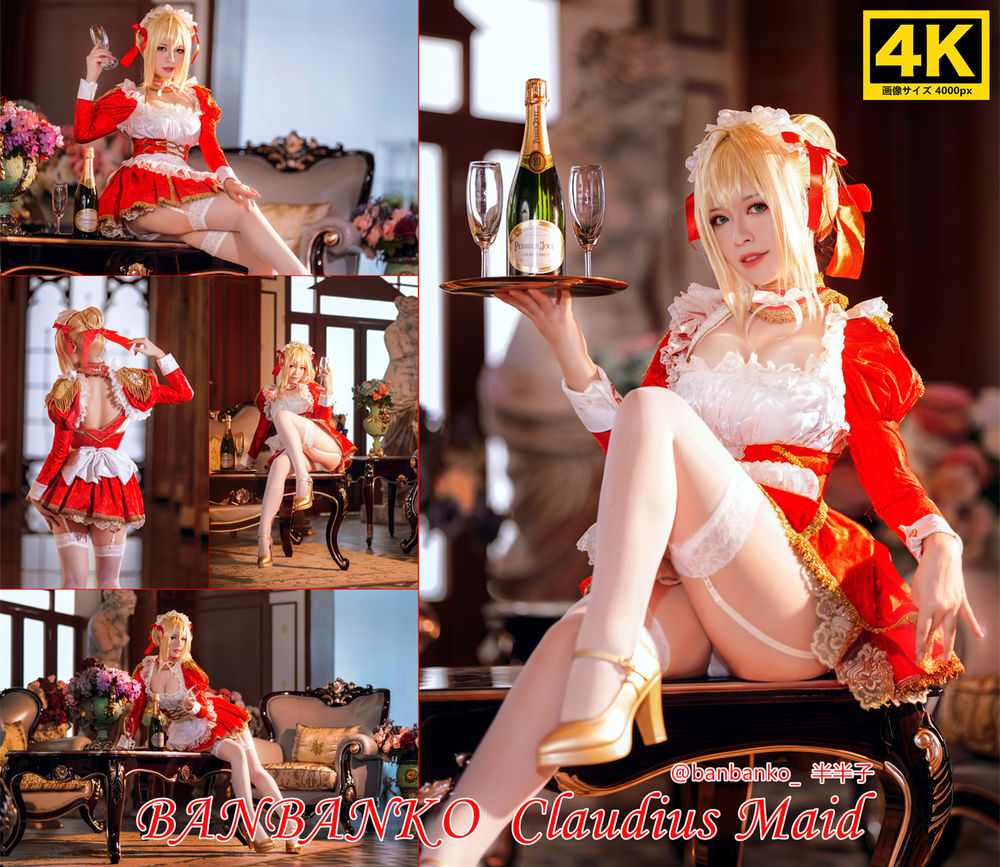 半半子 No.001-Claudius Maid [43P]-道友图库