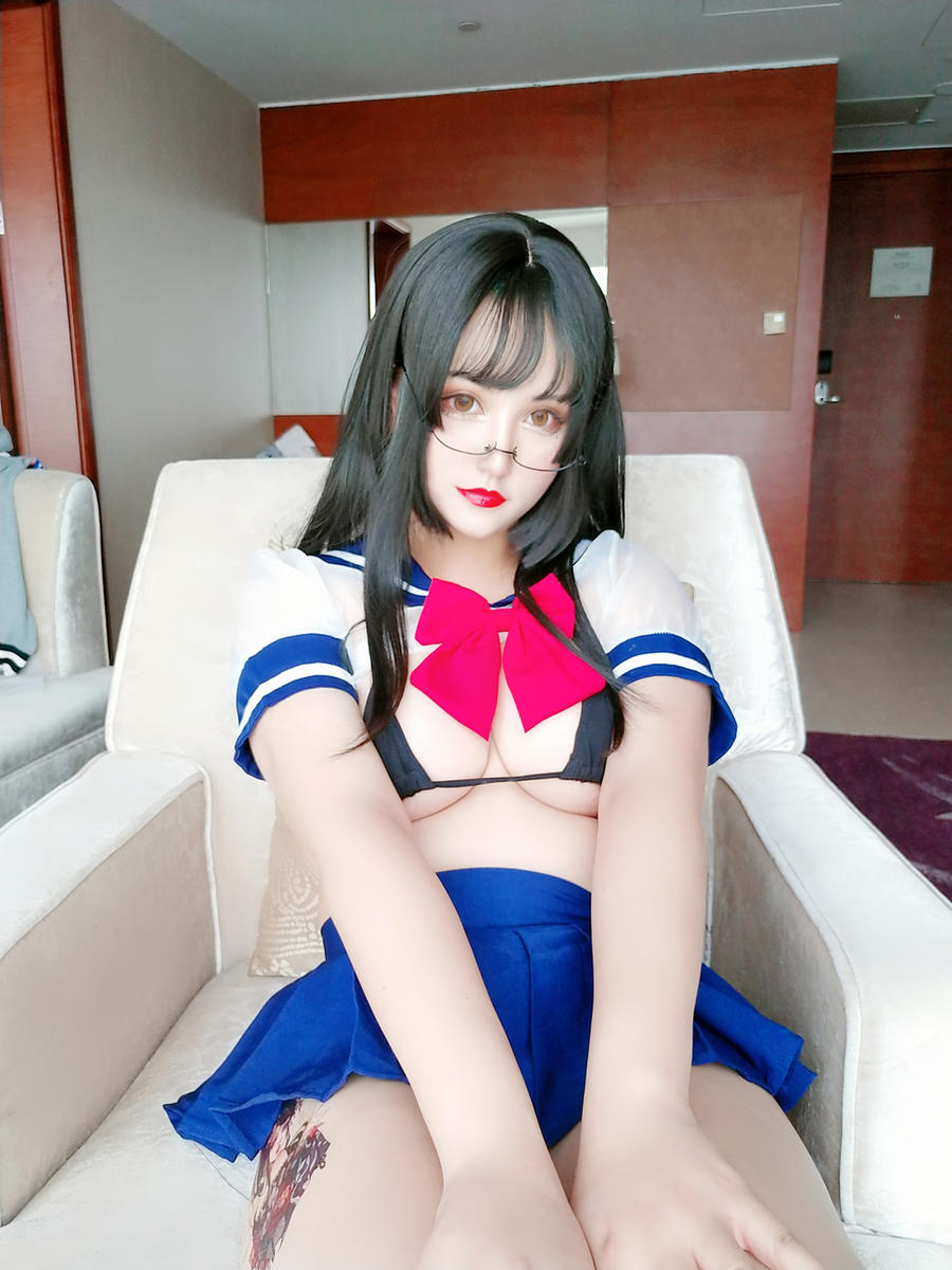 夏鸽鸽不想起床 No.013-透明JK [36P]-道友图库