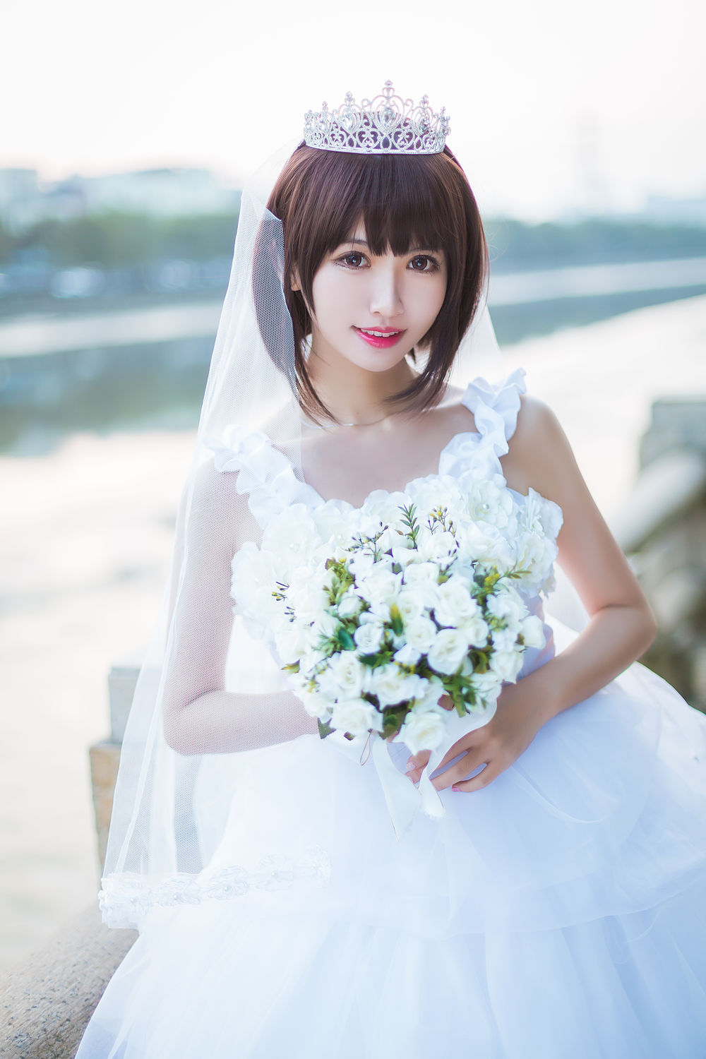 鳗鱼霏儿 No.056-圣人惠 婚纱 [10P]-道友图库