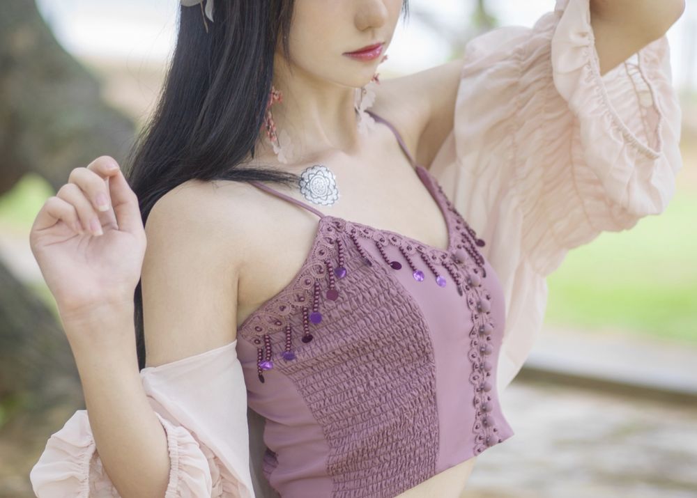 南桃Momoko No.047-紫日常 [10P]-道友图库