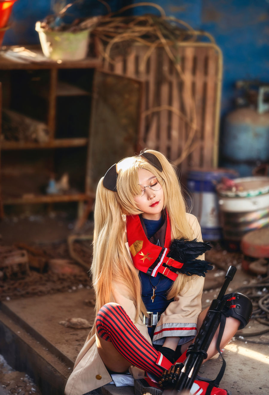 阿包也是兔娘 No.003-少女前线 hk21 [8P]-道友图库