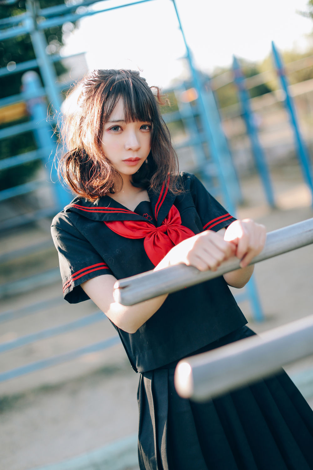 疯猫ss No.014-室外JK [18P]-道友图库