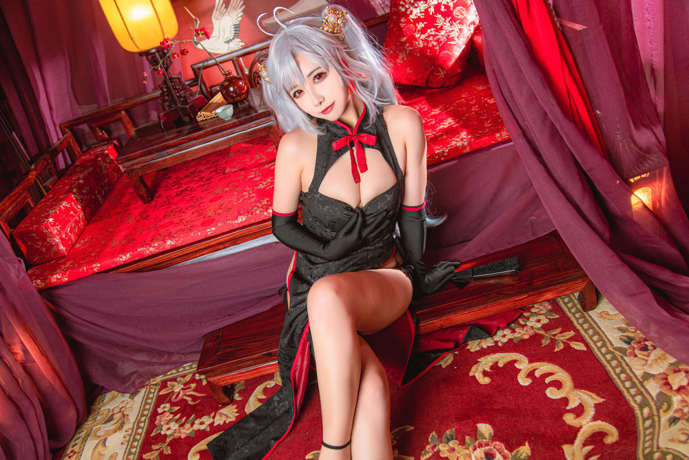 momoko葵葵 No.022-欧根本子 6套 – 旗袍 [20P]-道友图库