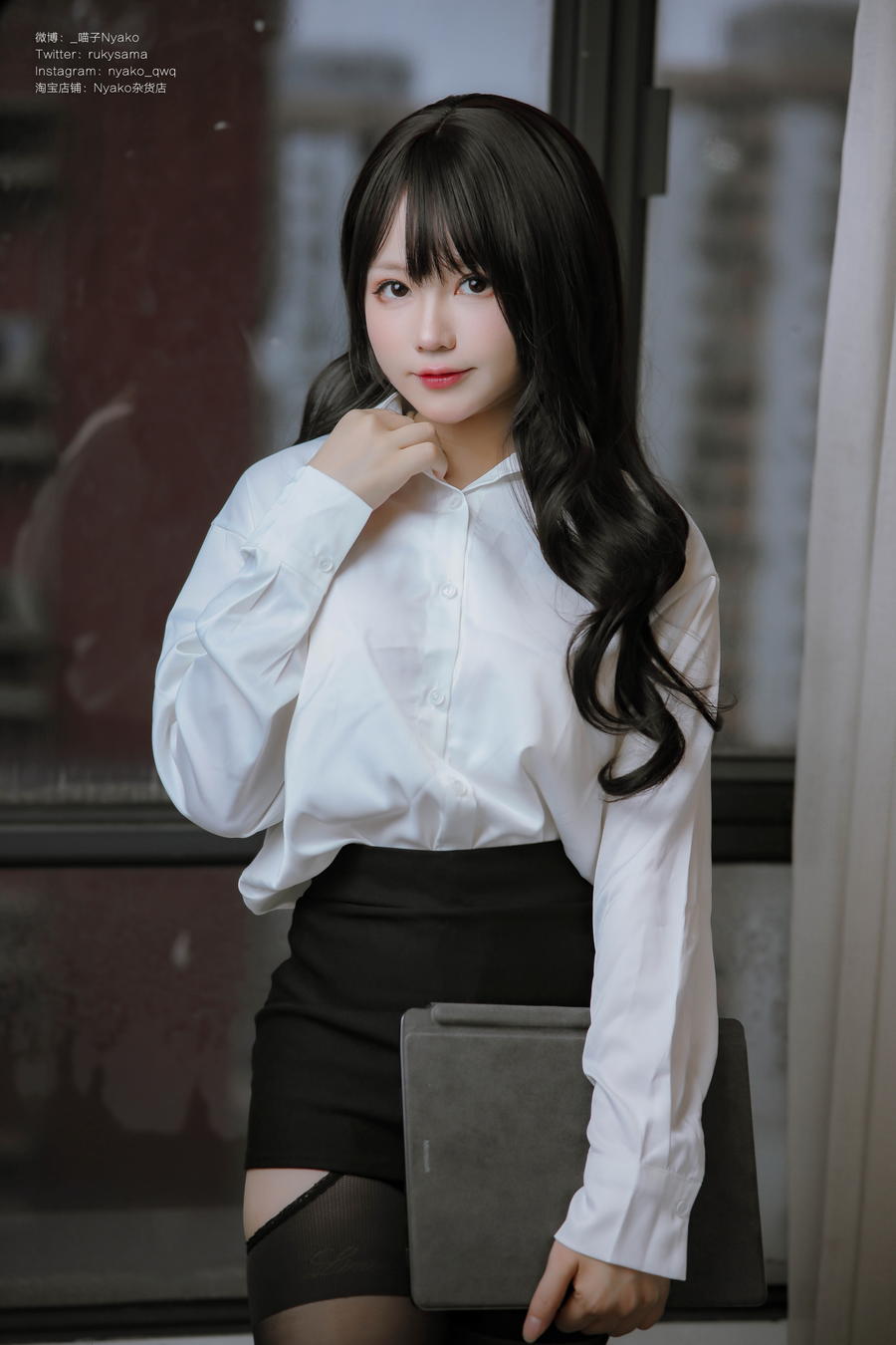 Nyako喵子 No.058-隣のやばいお姉さん OL [78P 1V]-道友图库