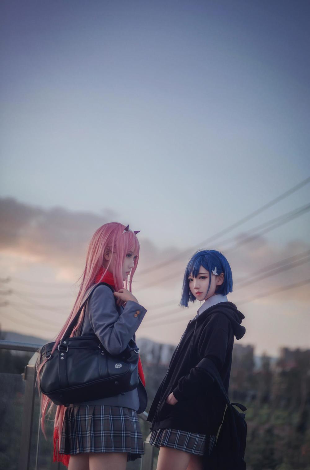 楚楚子w No.082-DARLING IN THE FRANXX 莓制服 [39P]-道友图库