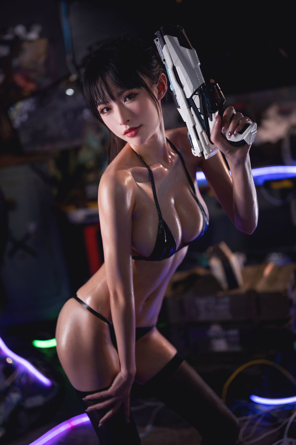 清水由乃 No.018-抹油比基尼 [55P 1V]-道友图库