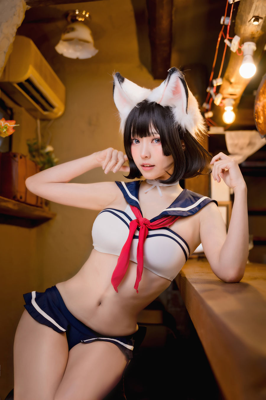 ElyEE子 No.053-【Kemomimi Izakaya】獸耳居酒屋 [31P]-道友图库