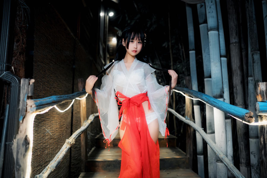 萌芽儿o0 No.049 – 透明巫女 [14P]-道友图库