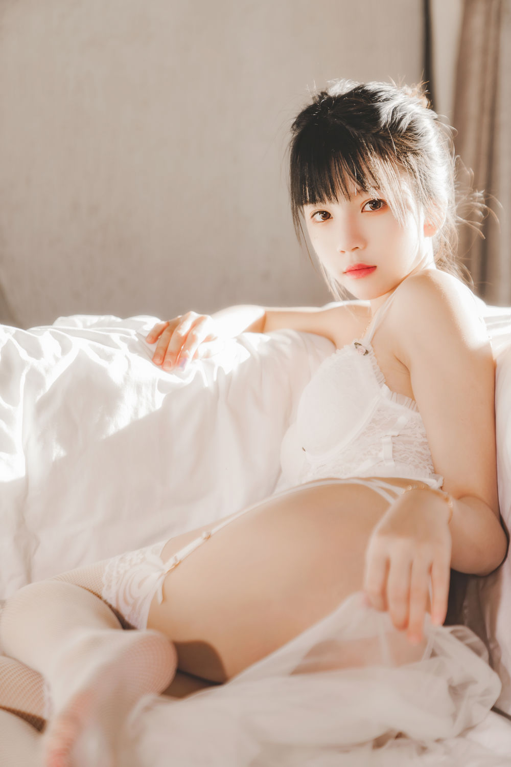 桜桃喵 No.138-白纱糖2 [35P]-道友图库
