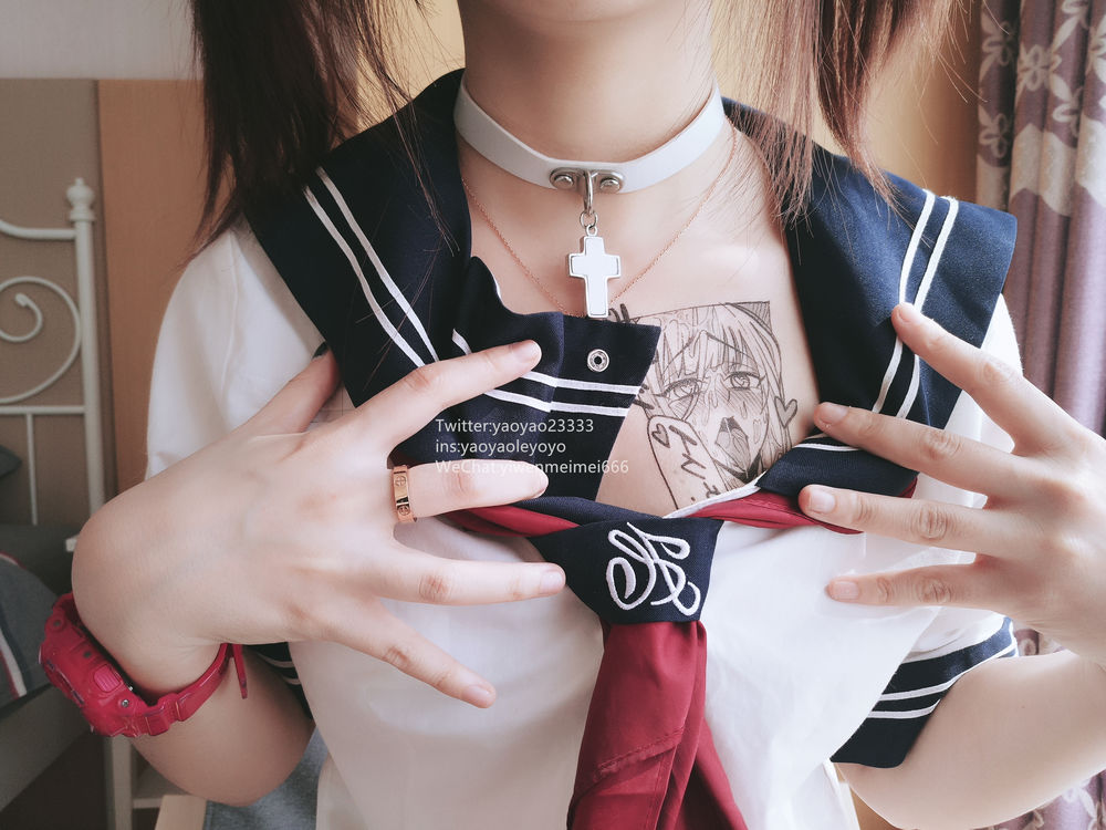 摇摇乐yoyo No.026-摇摇乐2019.4 – 水手服 [63P]-道友图库