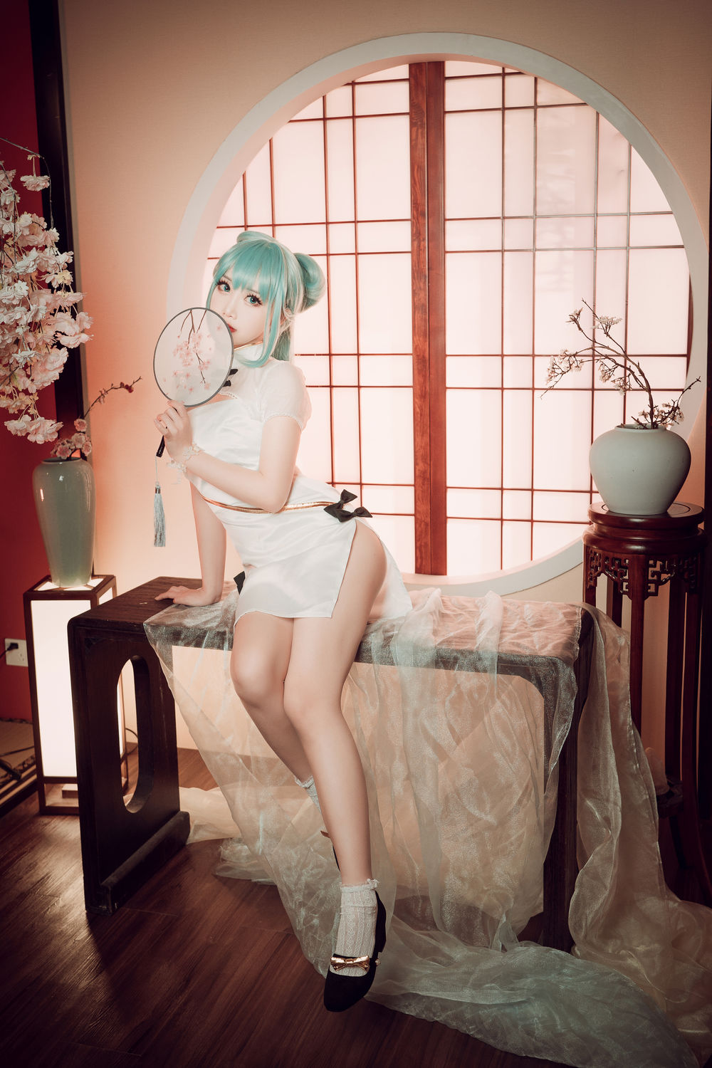 面饼仙儿 No.096-初音旗袍 [28P]-道友图库