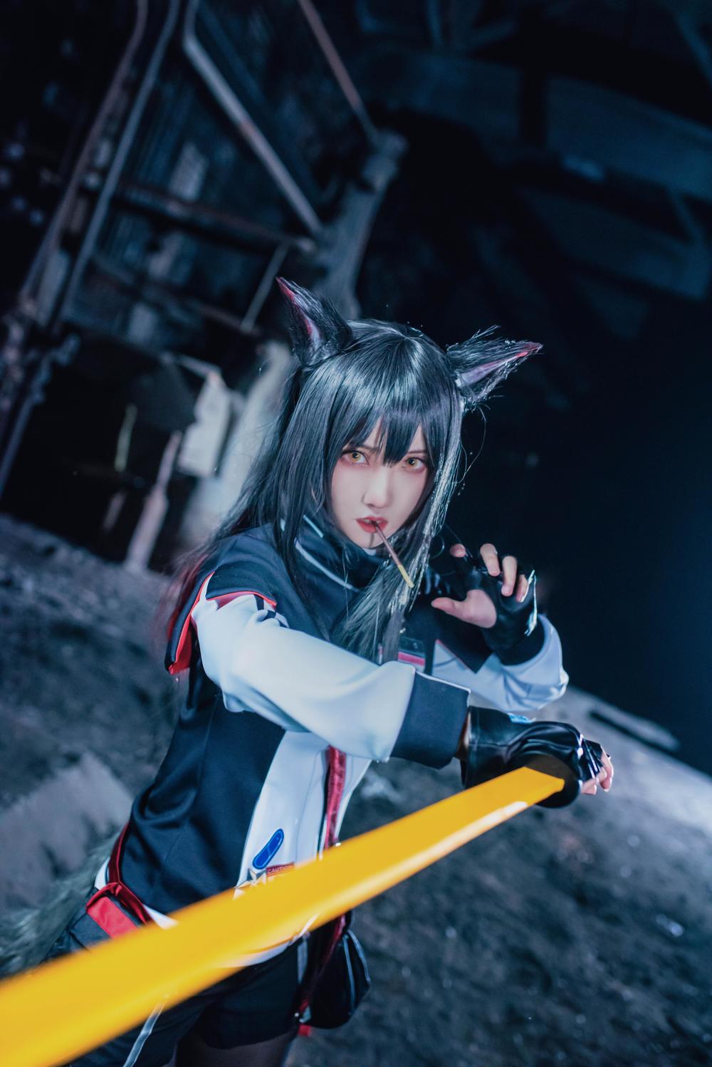 楚楚子w No.044-明日方舟 双狼组拉普兰德德克萨斯 [36P]-道友图库