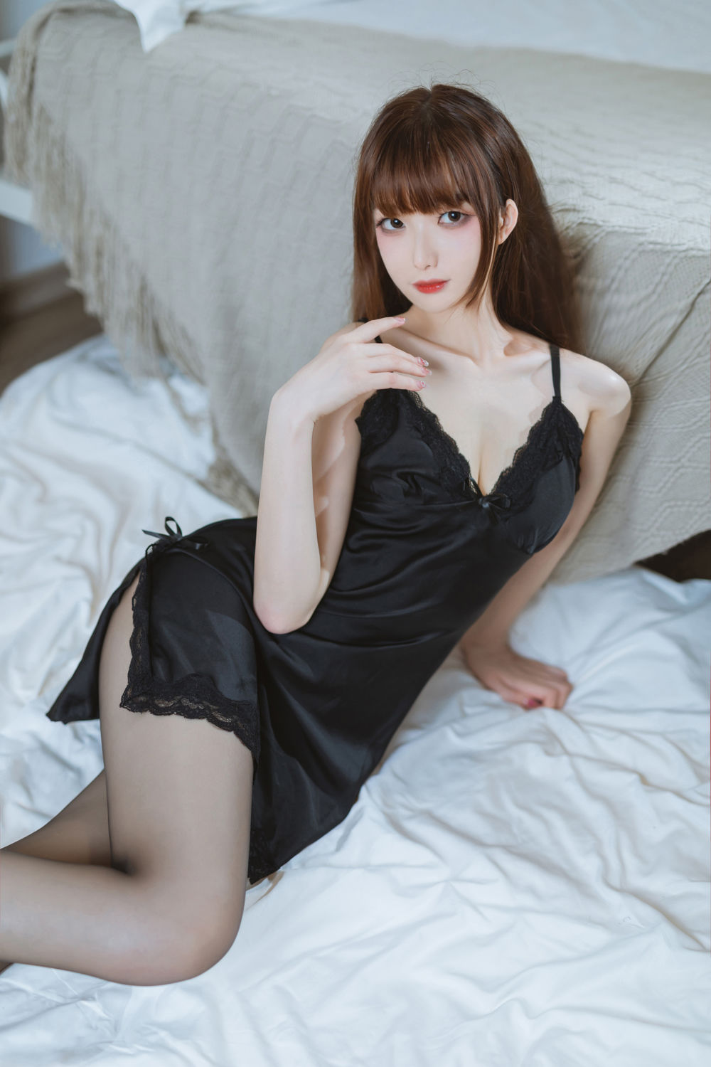 封疆疆v No.015-黑丝睡衣 [32P]-道友图库
