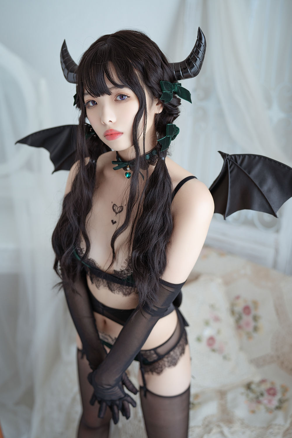 雯妹不讲道理 No.014-魅魔本全部电子档 – Proud devil [50P]-道友图库