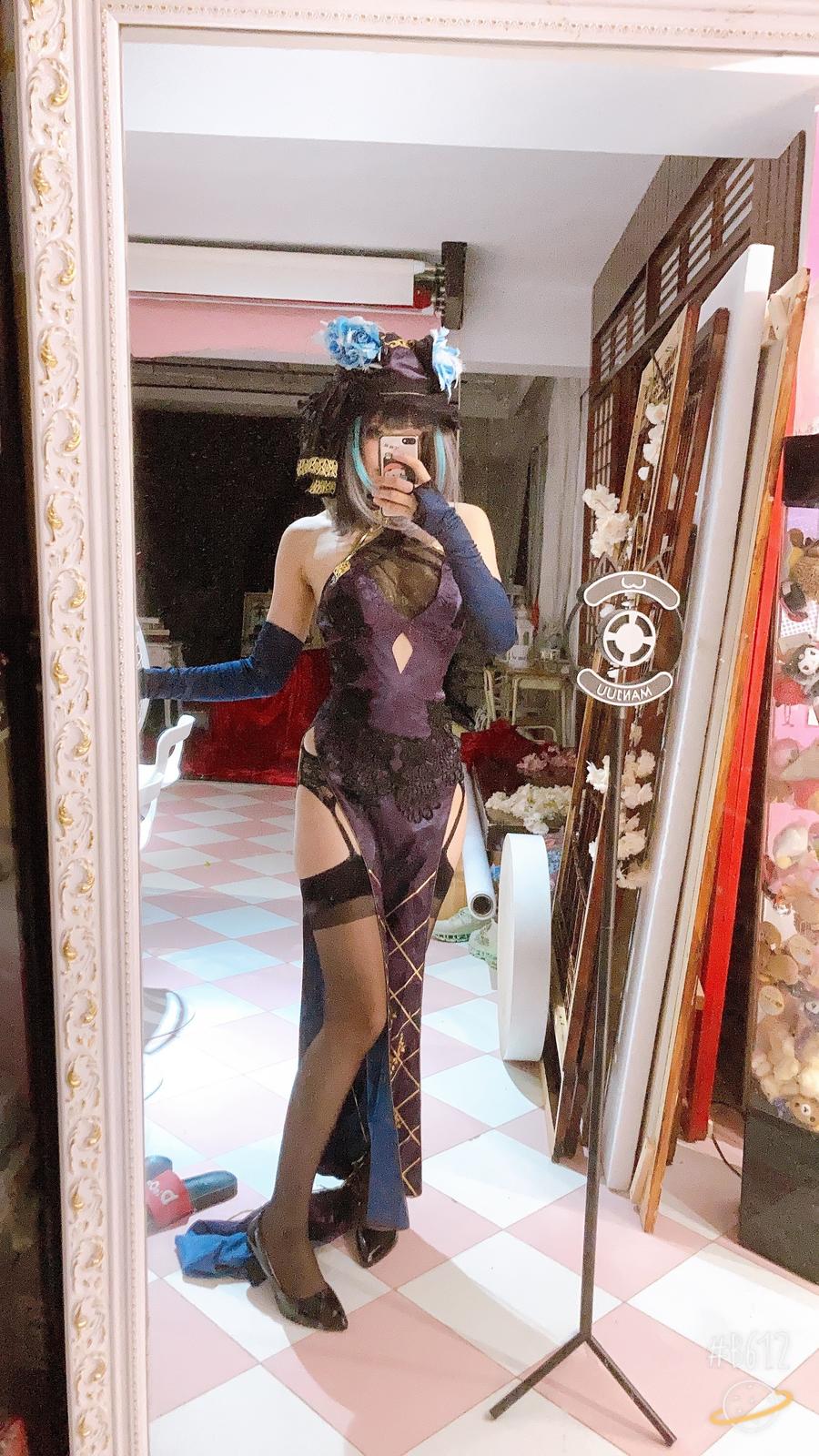 Luisa_零纱纱 [ No.009 – 碧蓝航线 柴郡旗袍 [52P]-道友图库
