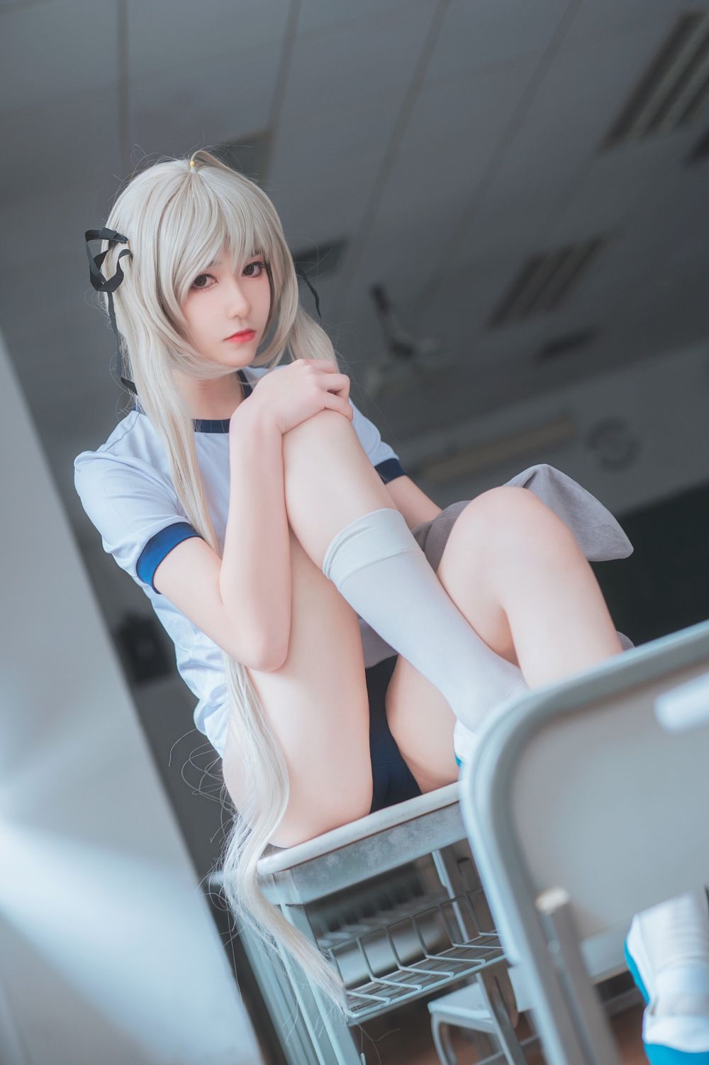 南桃Momoko No.010-春日野穹体操服 [28P]-道友图库