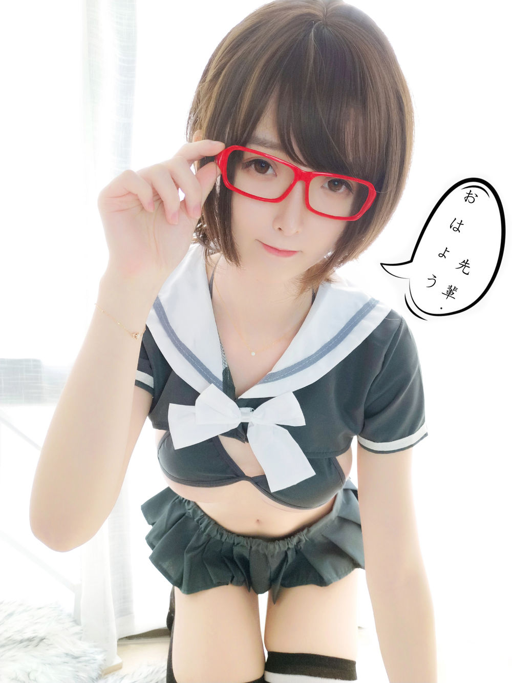 一小央泽 No.054-早安学妹 [37P 1V]-道友图库
