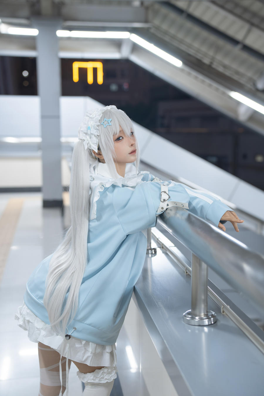 蠢沫沫 No.322 – 水色 [236P 2V]-道友图库