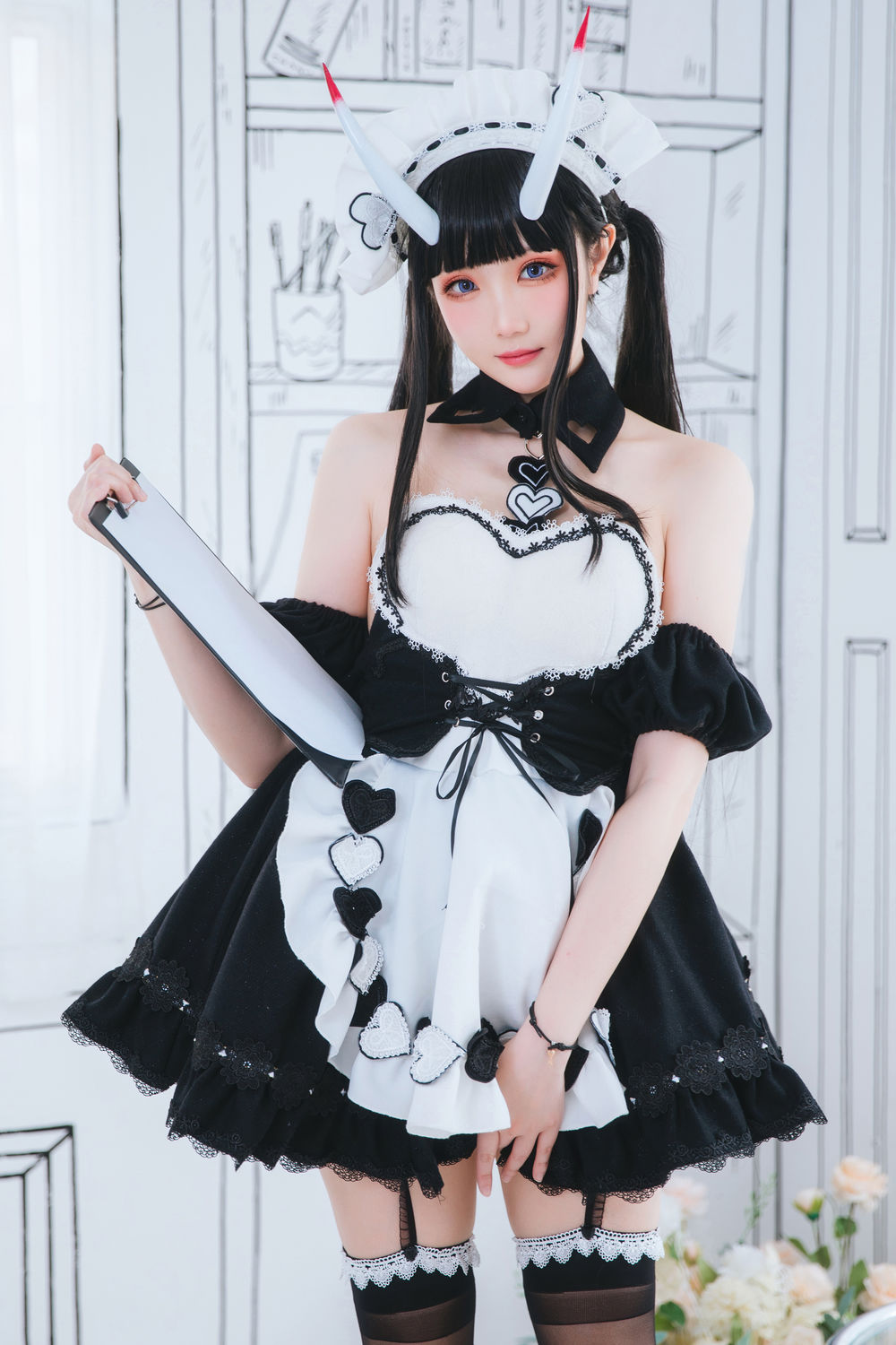 瓜希酱 No.047-能代女仆 [22P]-道友图库