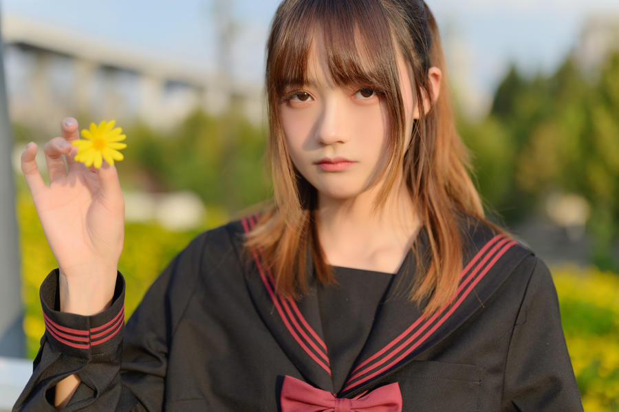 兔子Zzz不吃胡萝卜 No.085-小花 [34P]-道友图库