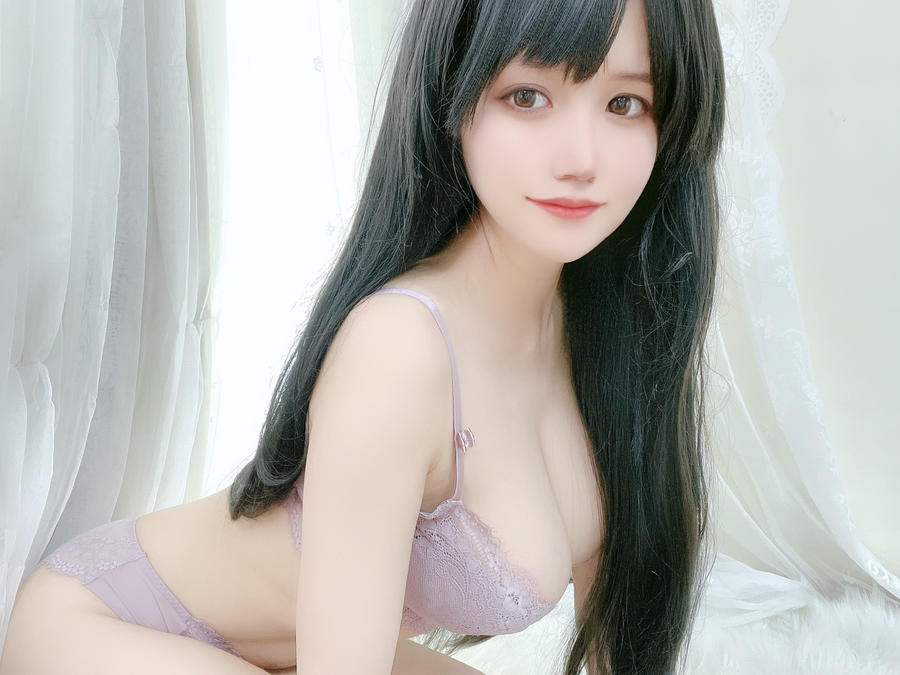 小仓千代w No.077 – 浅紫色内衣 [25P]-道友图库