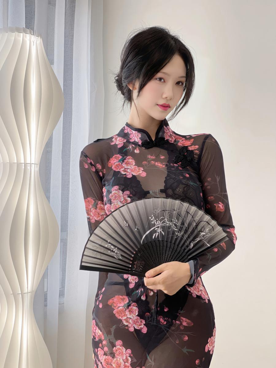 抖娘-利世 No.178 – 情趣旗袍 [38P]-道友图库
